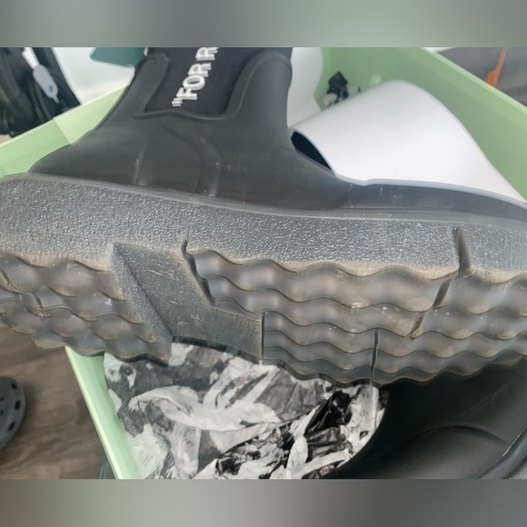 Off white Sponge Rubber Rainboot - Picture 4 of 7